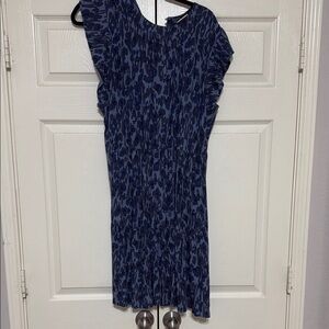 Knox Rose Blue Patterned Dress